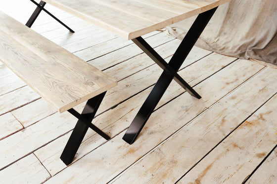 Dining Table - X Frame