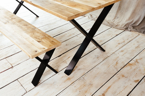 Dining Table - X Frame
