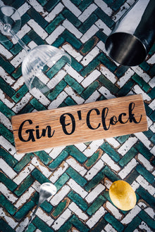  Gin O'Clock - Small Sign